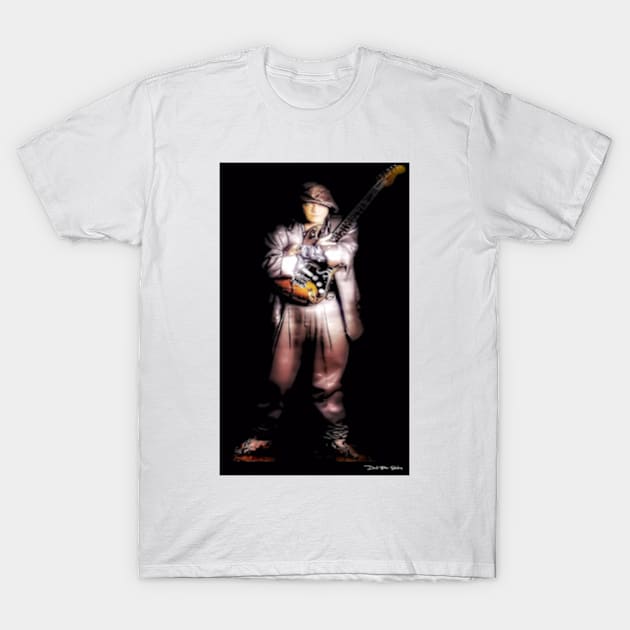 SRV - Portrait - No Frame T-Shirt by davidbstudios